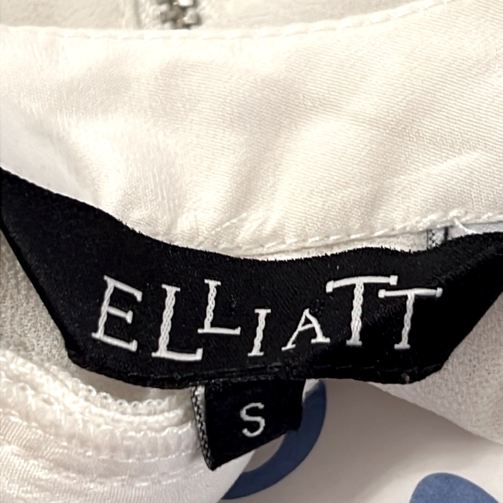 Elliatt Accolade Lace Dress Black White S - Picture 10 of 12